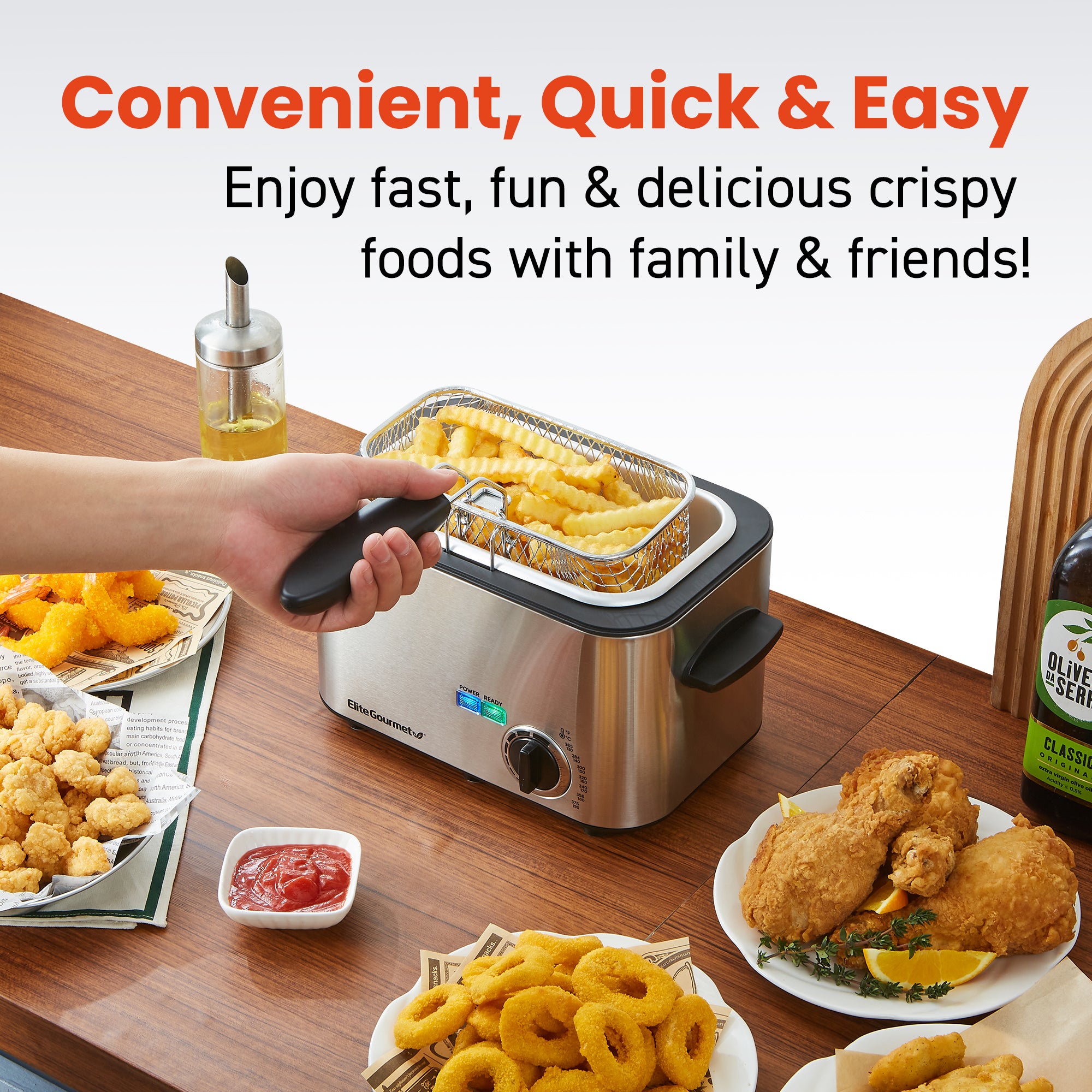 elite-gourmet-deep-fryers-1-2-qt-fritteuse-mit-1200-w image 2