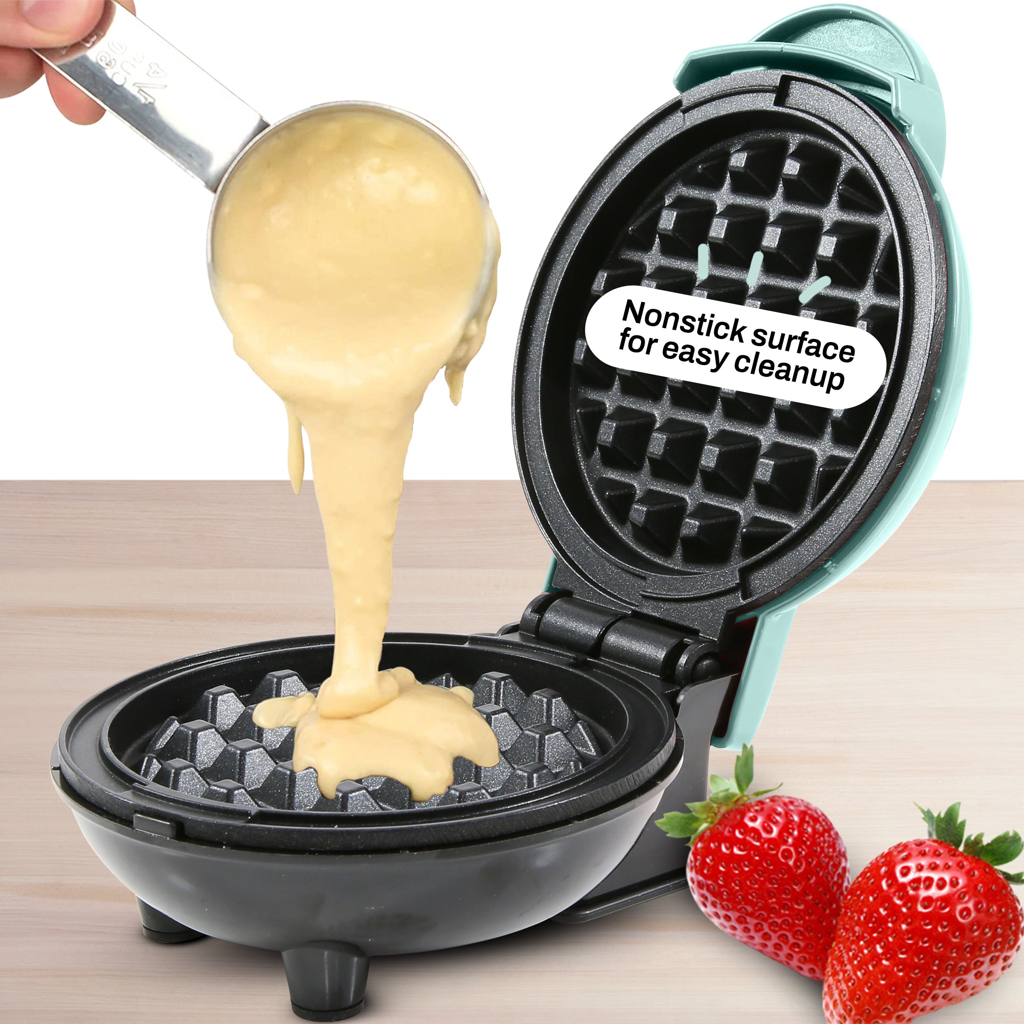 elite-gourmet-waffle-makers-4-mini-waffeleisen-antihaft image 7