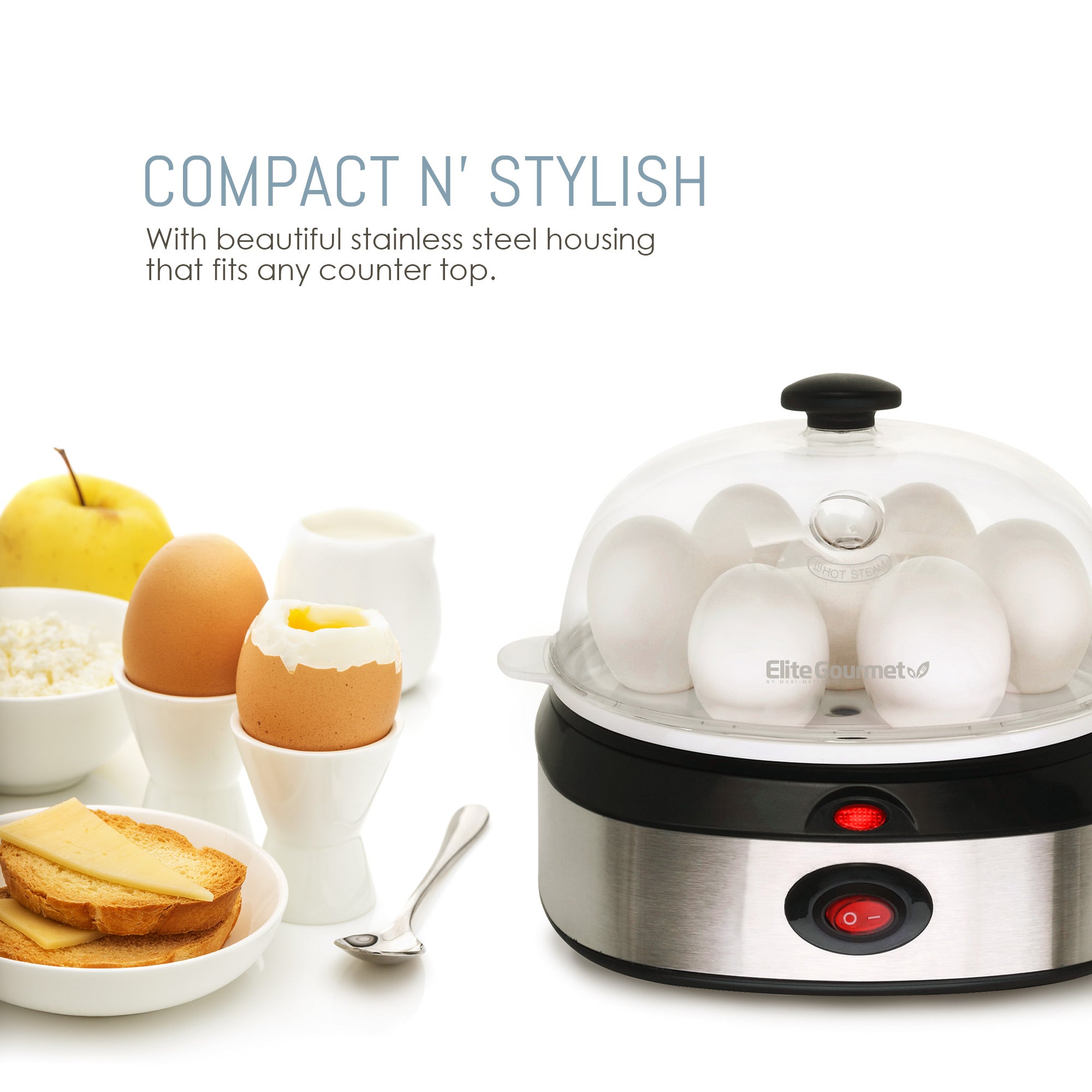 elite-gourmet-eierkocher-edelstahl-7-eier-elektrisch image 7
