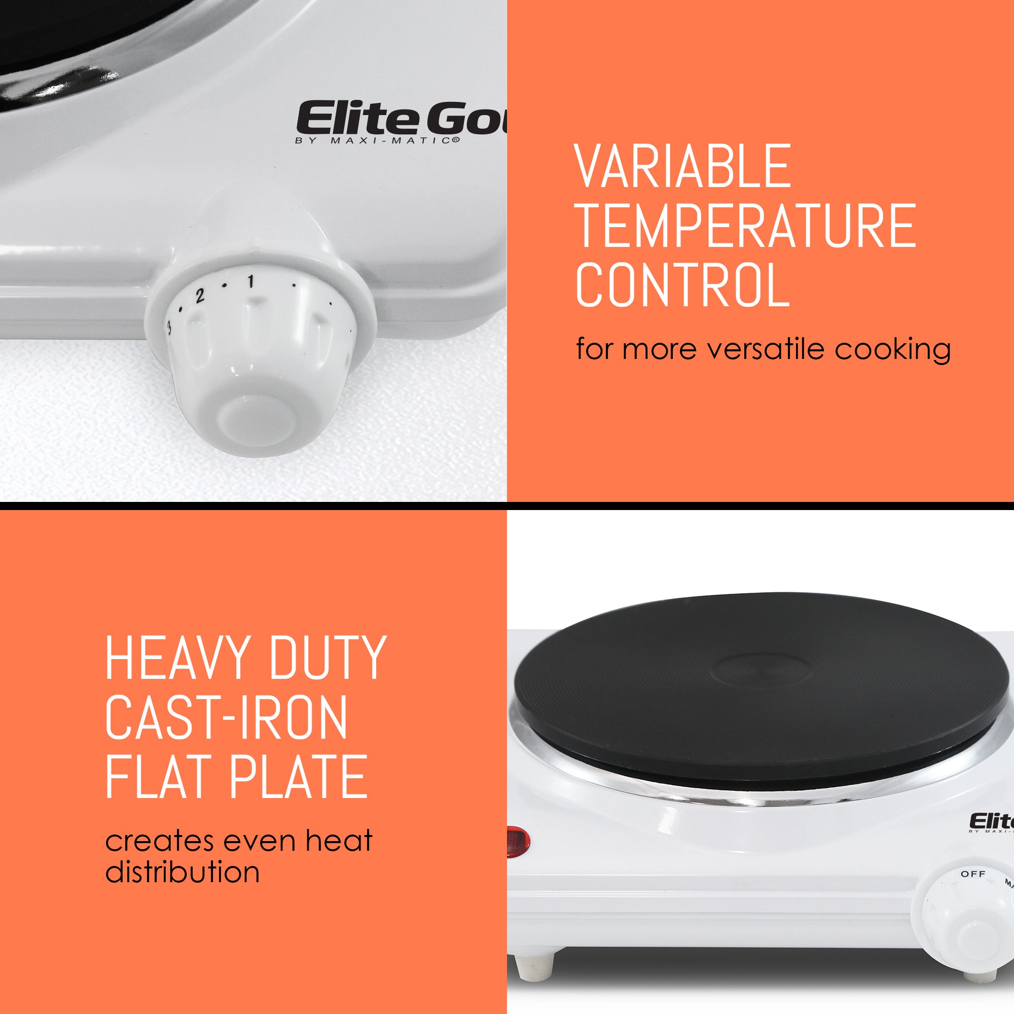 elite-gourmet-single-elektro-herdplatte-1000-w-schwarz image 4