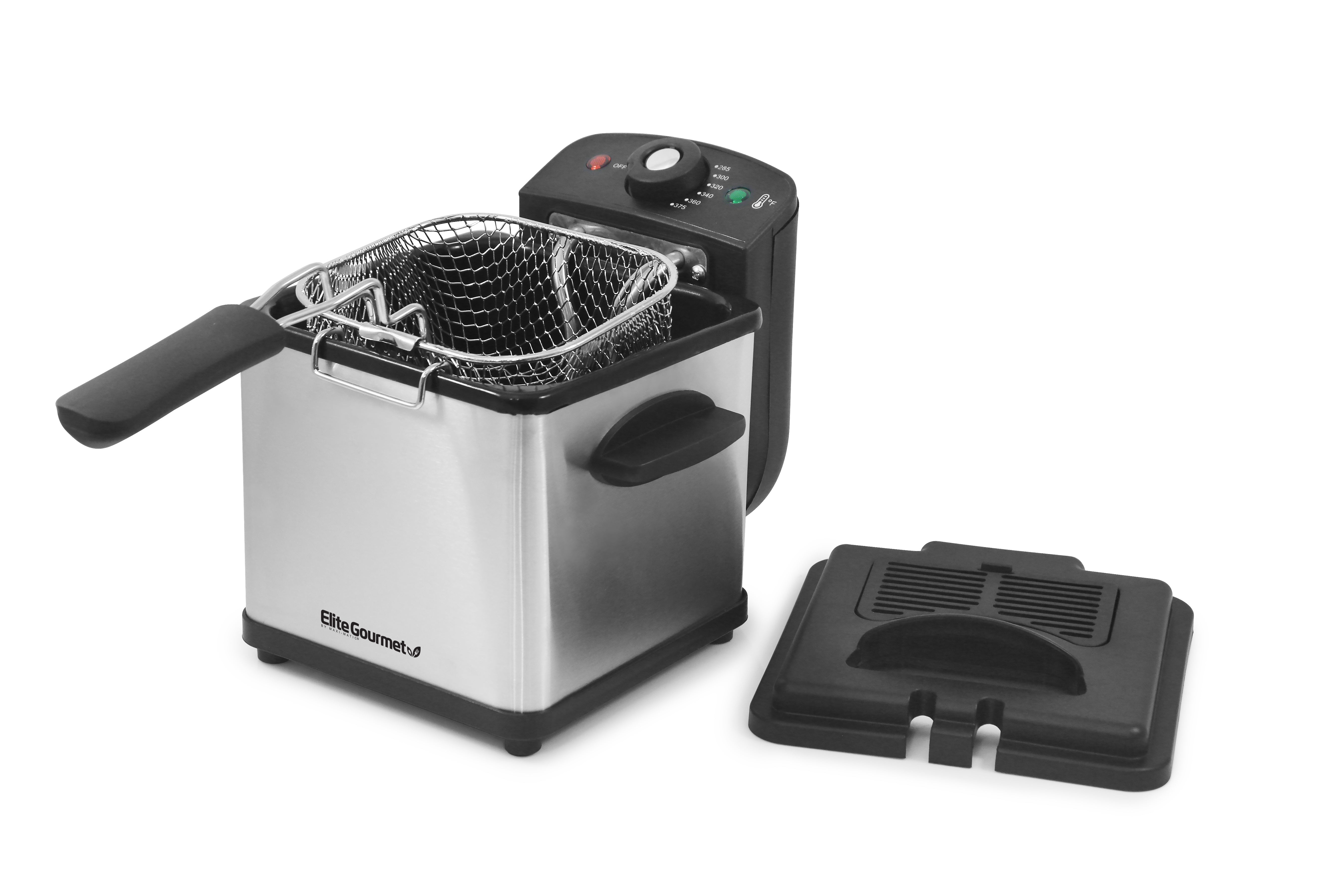 elite-gourmet-deep-fryers-1-6qt-friteuse-edelstahl image 2