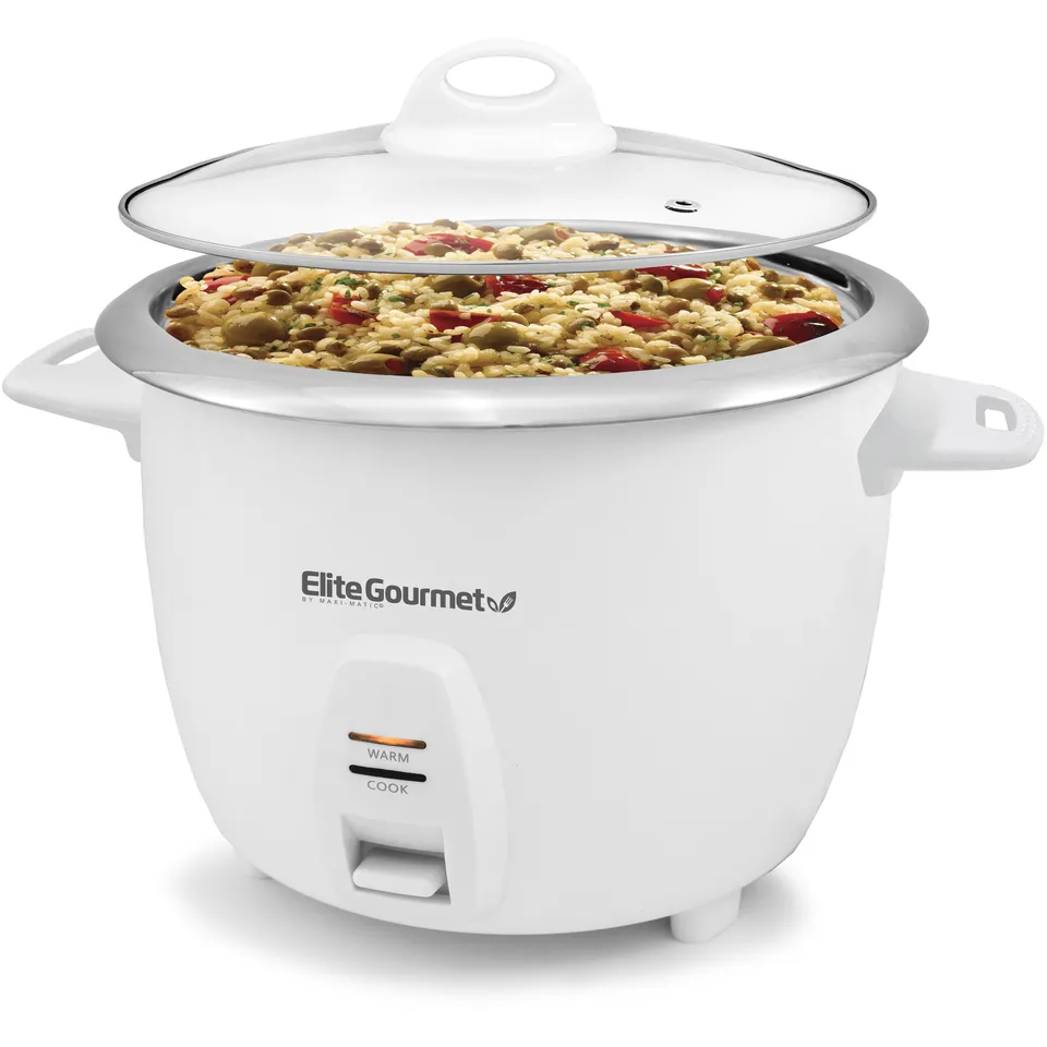 elite-gourmet-erc-2010-reiskocher-10-cups-schwarz-edelstahl image 1
