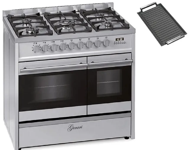 gurari-gch-e-916-x-standherd-90-cm-edelstahl-doppelbackofen image 1