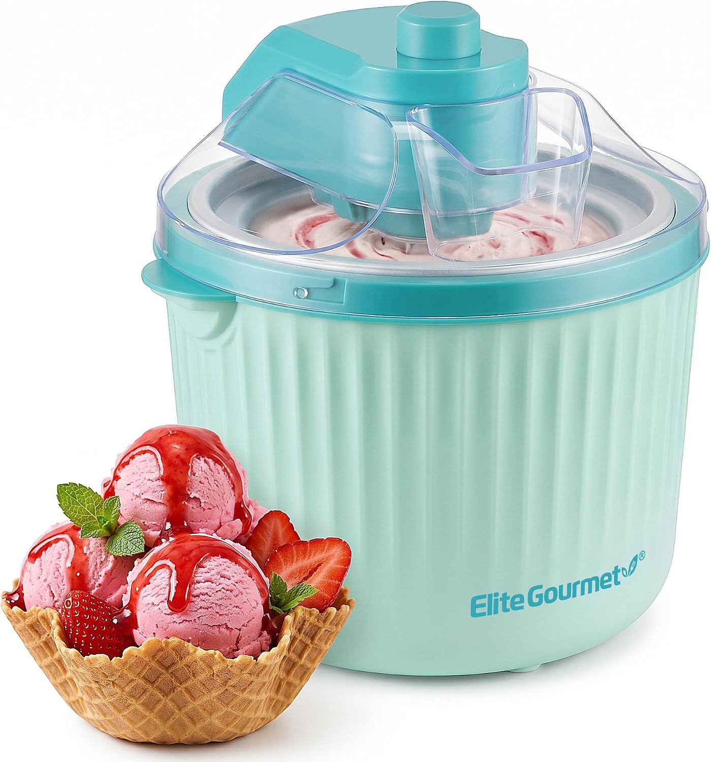 elite-gourmet-eismaschine-1-qt-automatisch-mit-rezepten image 1
