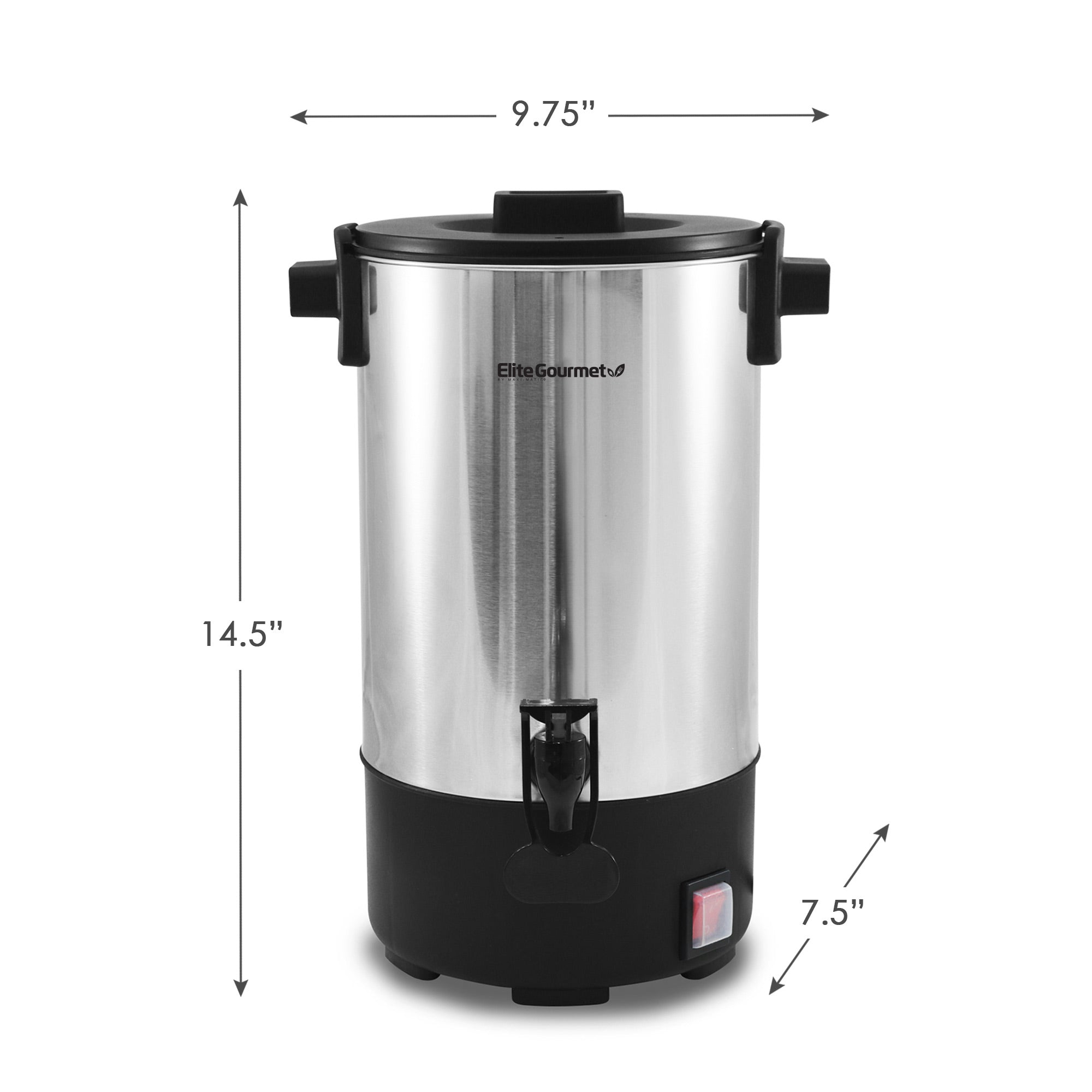 elite-gourmet-coffee-makers-30-cup-kaffeeautomat-edelstahl image 7