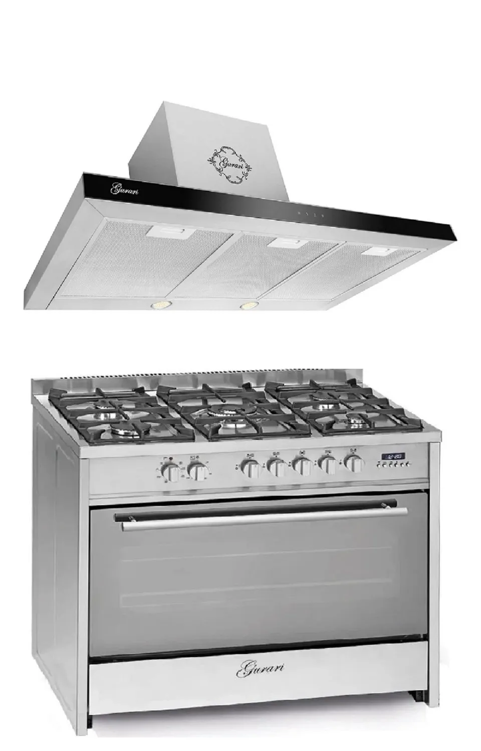 gurari-gch-e-911-x-gas-standherd-90cm-mit-f-462-haube image 1