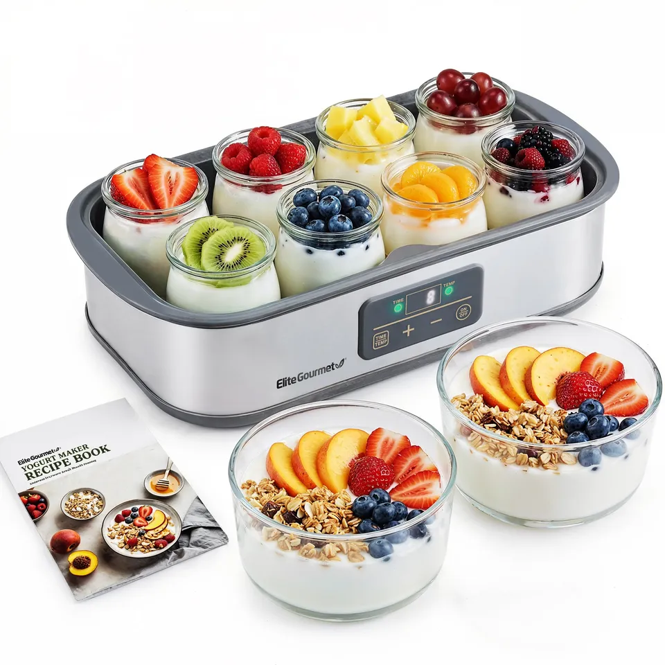 elite-gourmet-probioticpro-joghurtbereiter-digital-mit-8-gl-sern image 1
