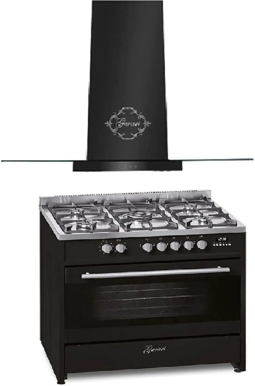 gurari-gch-e-911-bl-standherd-90-cm-gas-elektro-121l-haube image 1