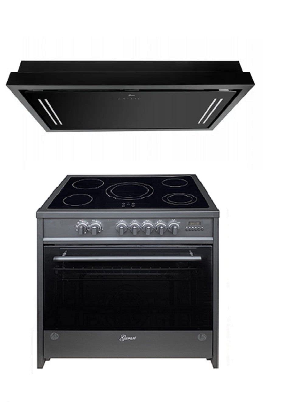 gurari-gch-e-912-bl-herdset-90-cm-elektro-schwarz-121-l image 1