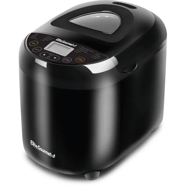 elite-gourmet-bread-maker-brotbackautomat-2-lb-schwarz-19-programme image 1