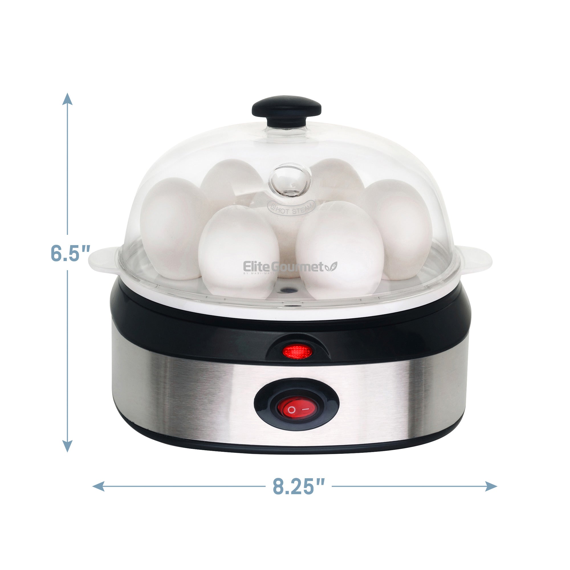 elite-gourmet-eierkocher-edelstahl-7-eier-elektrisch image 6