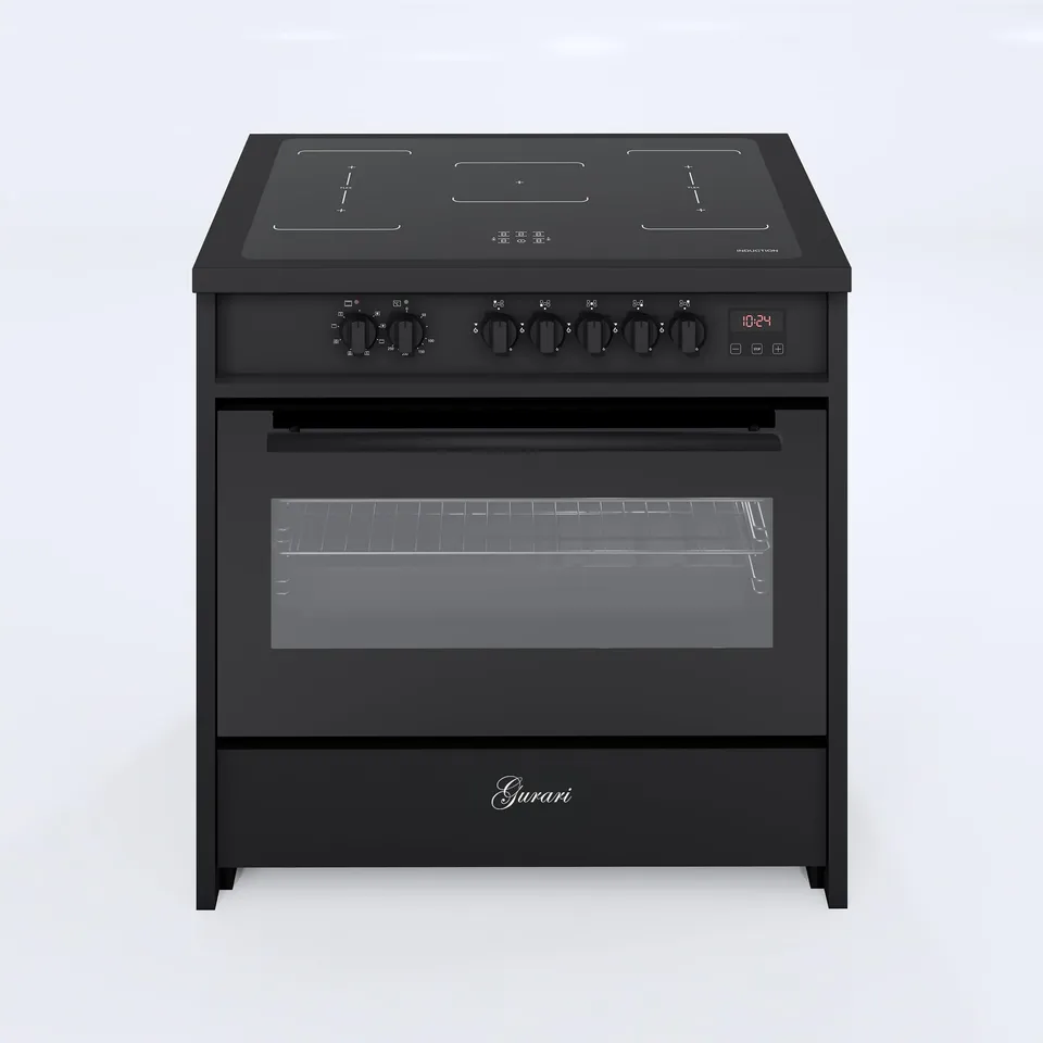 gurari-gch-e-913-bl-induktions-standherd-90cm-schwarz-121l-2 image 1
