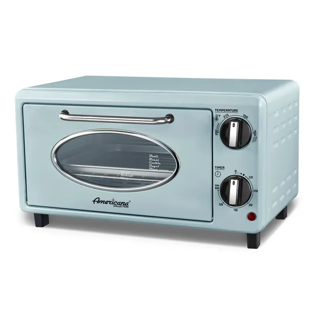 elite-gourmet-toaster-ovens-retro-mini-backofen-mint-1000-w image 1