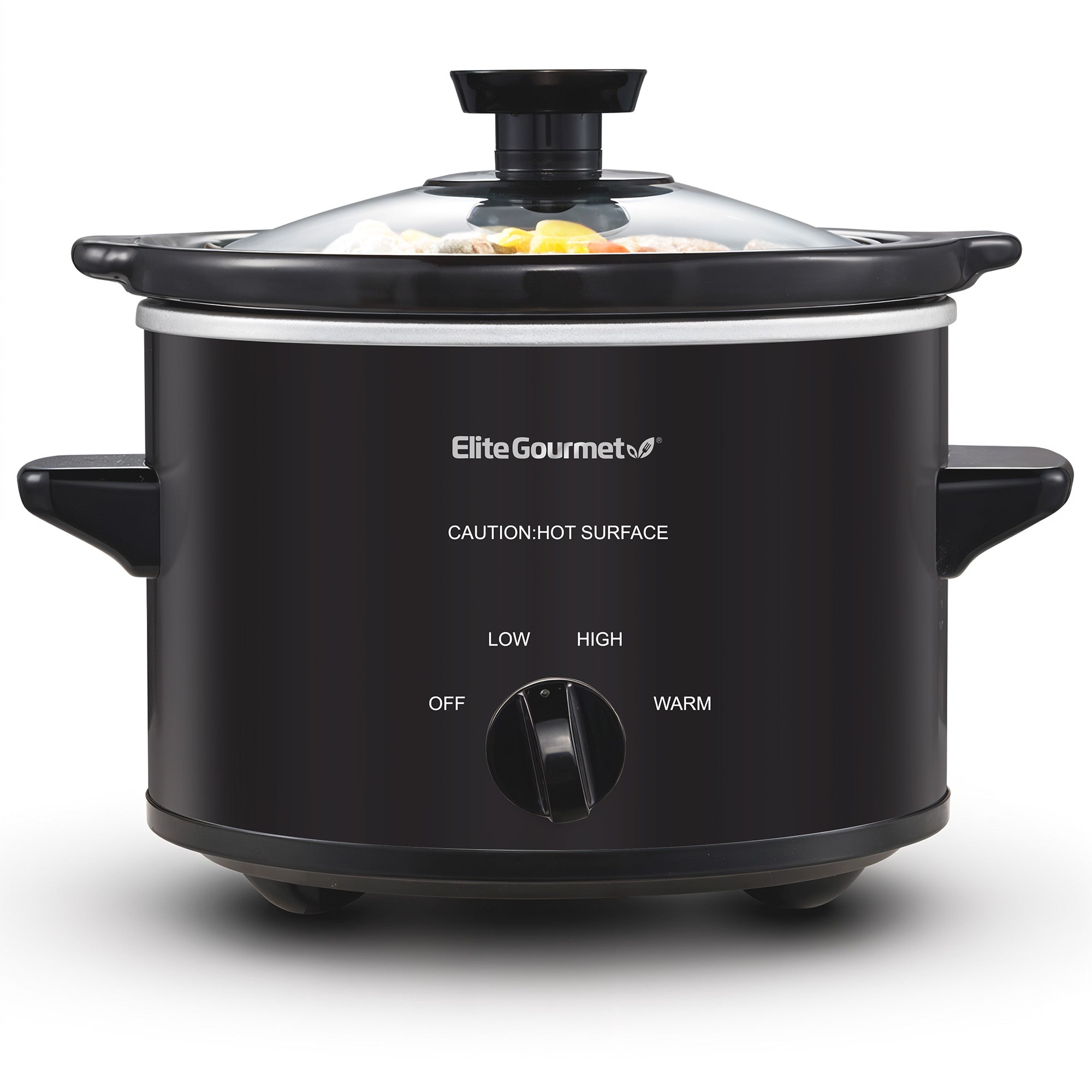 elite-gourmet-slow-cooker-1-5-qt-wei-mit-glasdeckel image 1