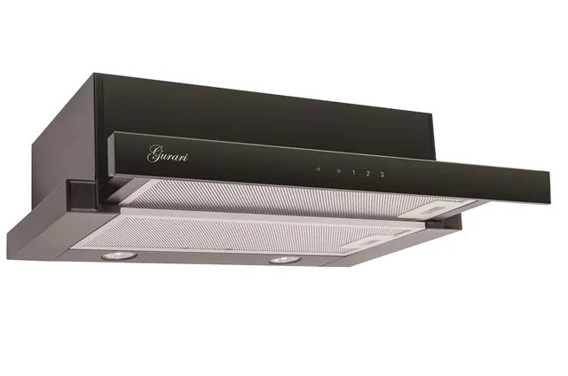 gurari-flachschirmhaube-60-cm-schwarz-glas-1000-m-h-touch image 1