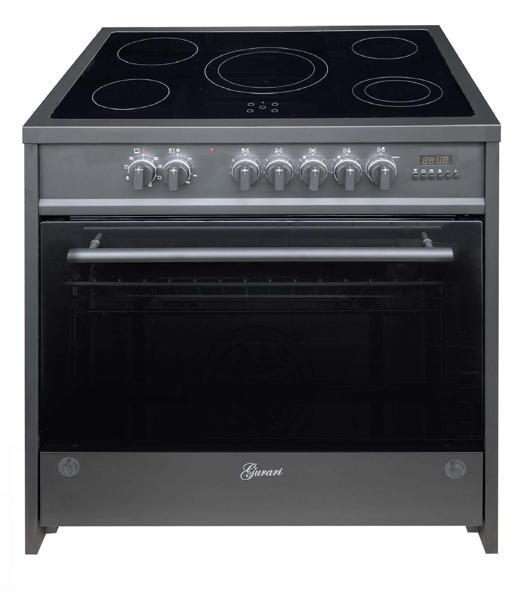 gurari-gch-e-912-bl-herdset-90-cm-elektro-schwarz-121-l-2 image 2