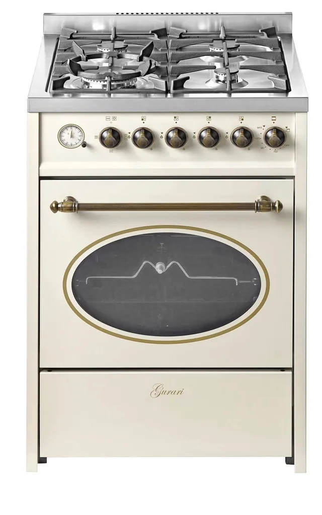 gurari-gch-g-614-cr-gasherd-60-cm-creme-mit-gasbackofen image 1