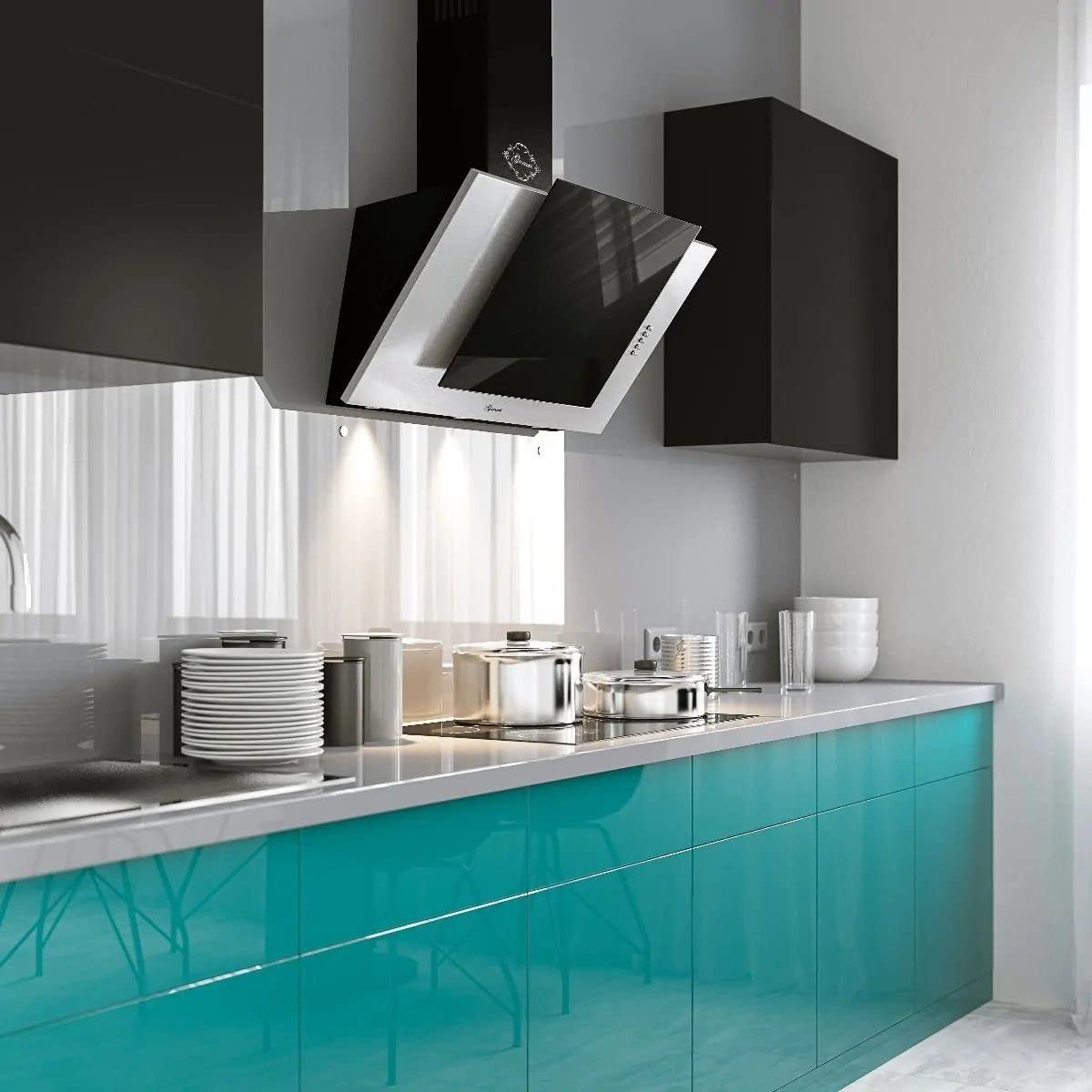 gurari-gch-s-482-90-is-dunstabzugshaube-90-cm-schwarz-glas image 2