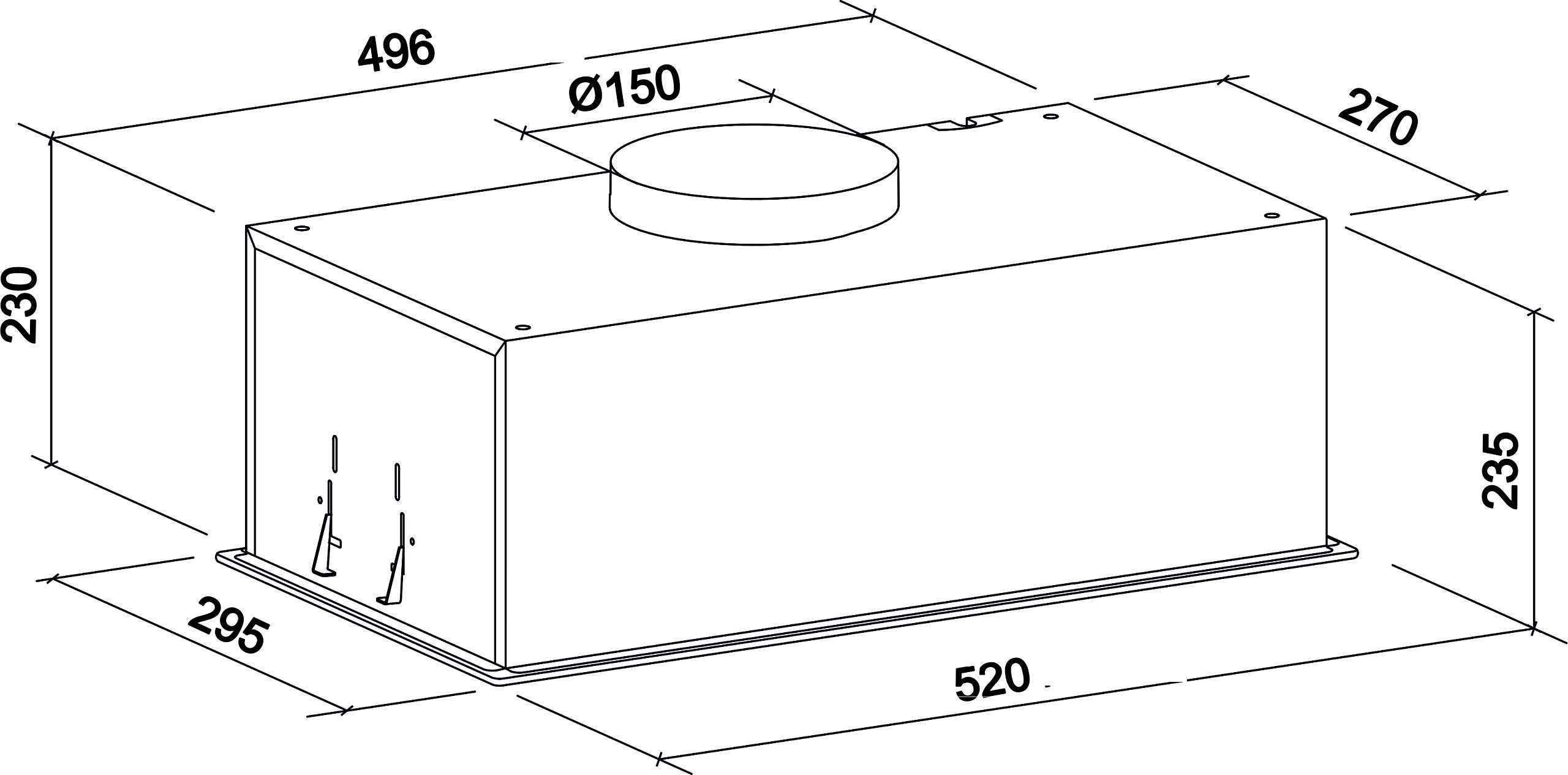 gurari-gch-e-217-einbauhaube-52-cm-schwarzglas-1000-m-h image 4