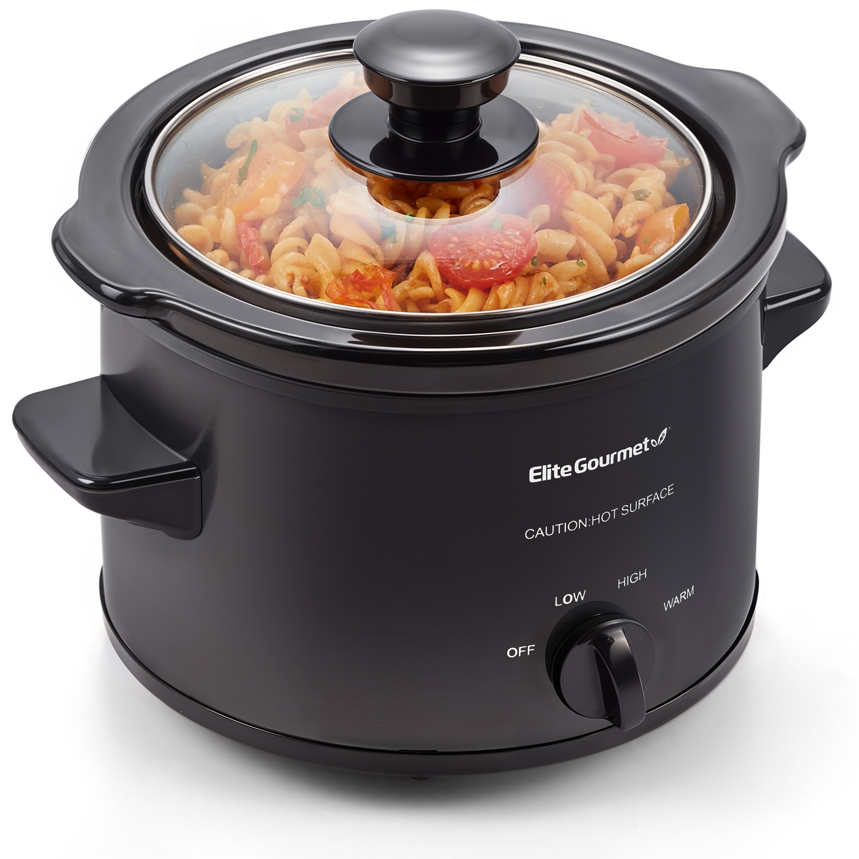 elite-gourmet-slow-cooker-1-5-qt-wei-mit-glasdeckel image 2