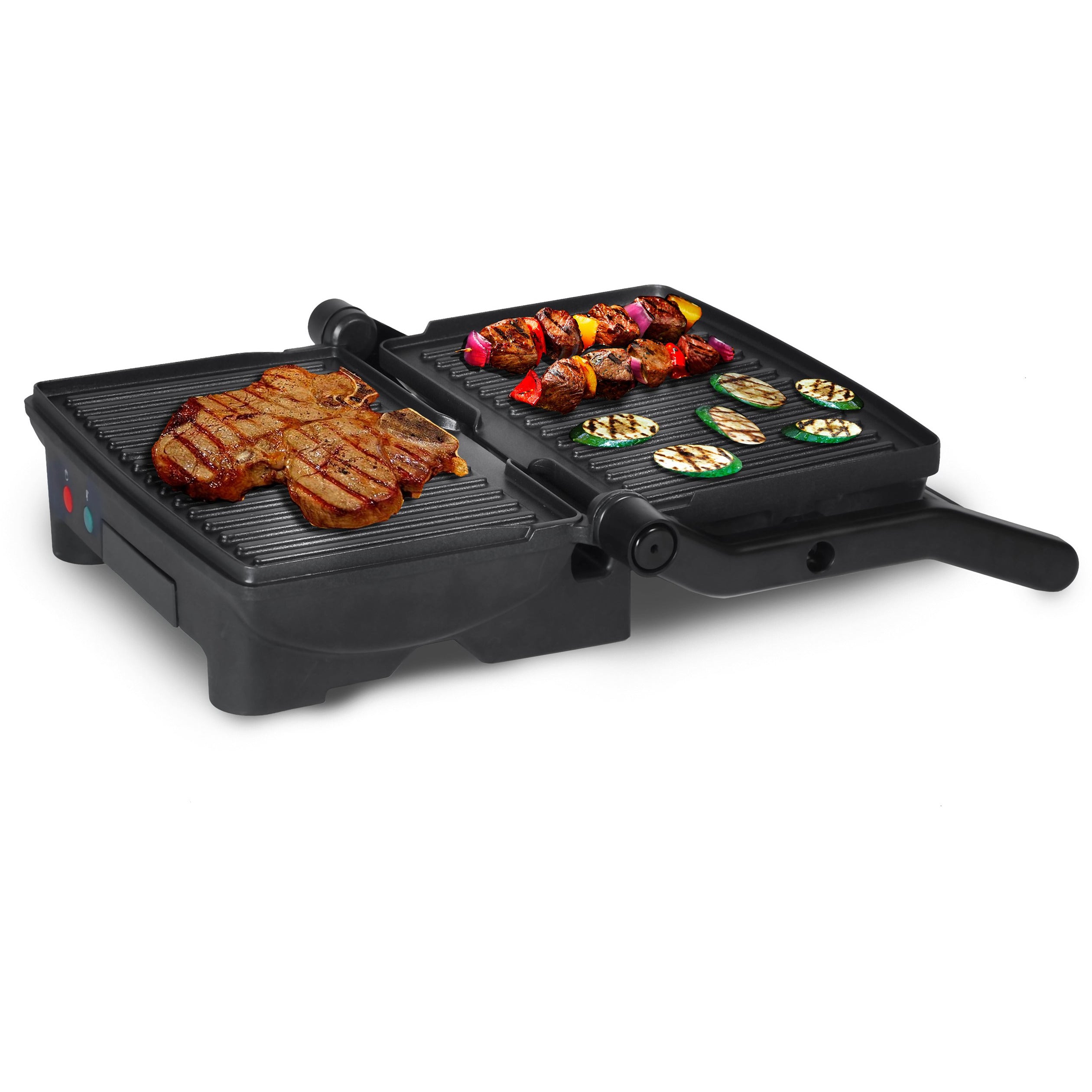 elite-gourmet-epn-2976-panini-kontaktgrill-edelstahl-mit-antihaft image 1