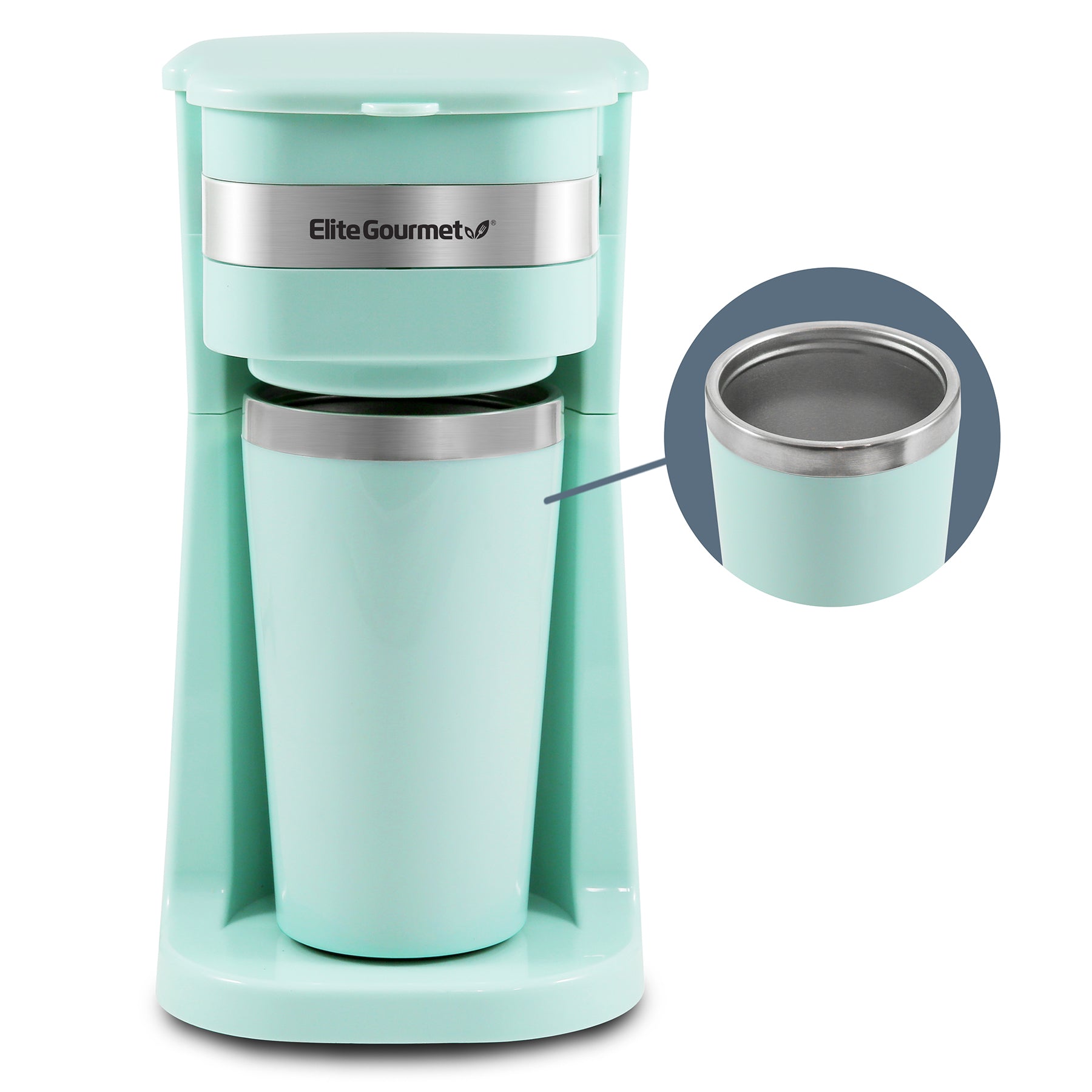 elite-gourmet-single-kaffeemaschine-14oz-schwarz-becher image 8