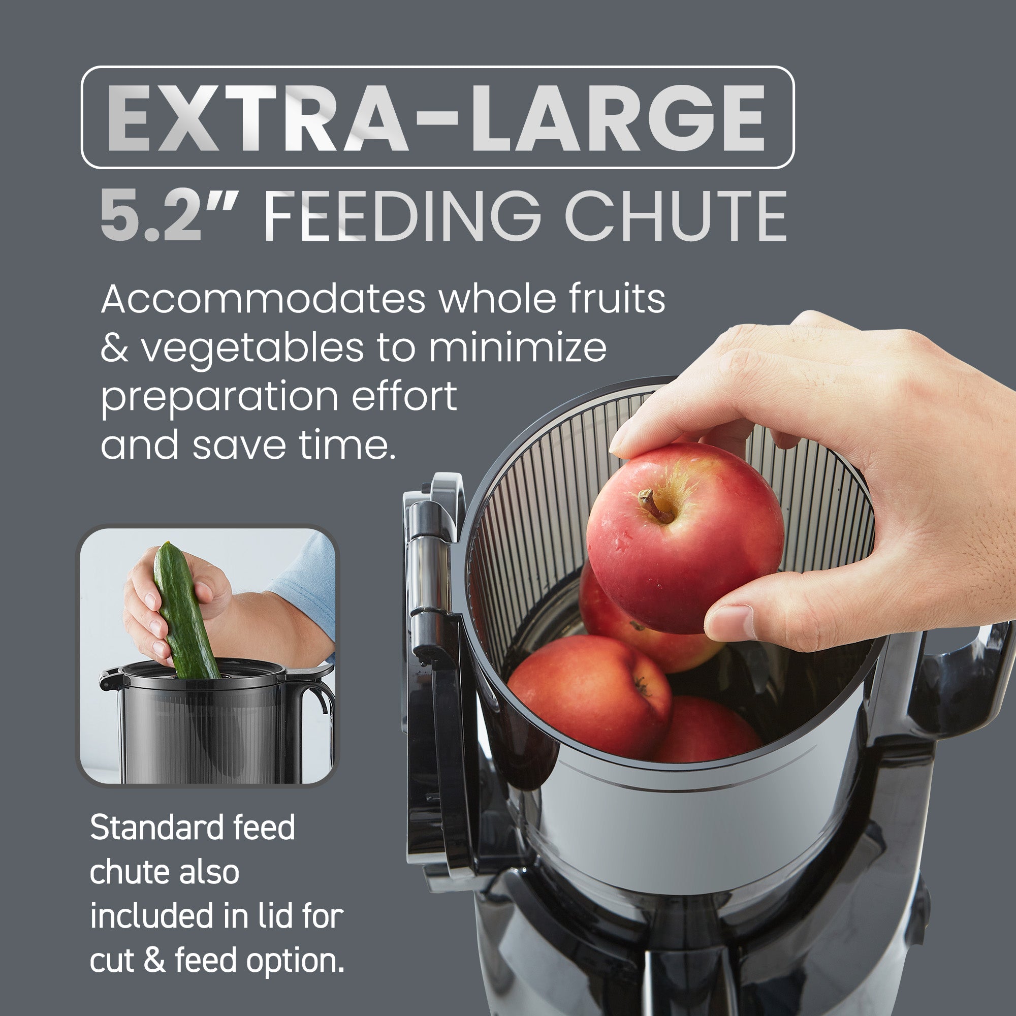 elite-gourmet-ejx320-slow-juicer-entsafter-5-2-zoll image 3