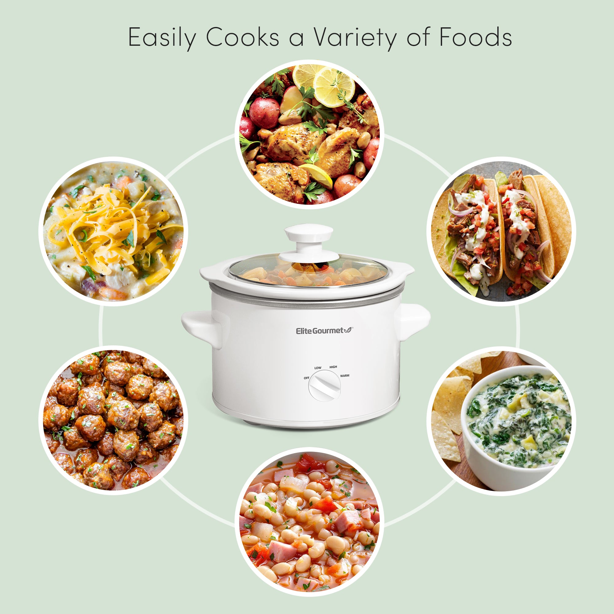 elite-gourmet-slow-cookers-1-5qt-slow-cooker-wei-mit-glasdeckel image 3