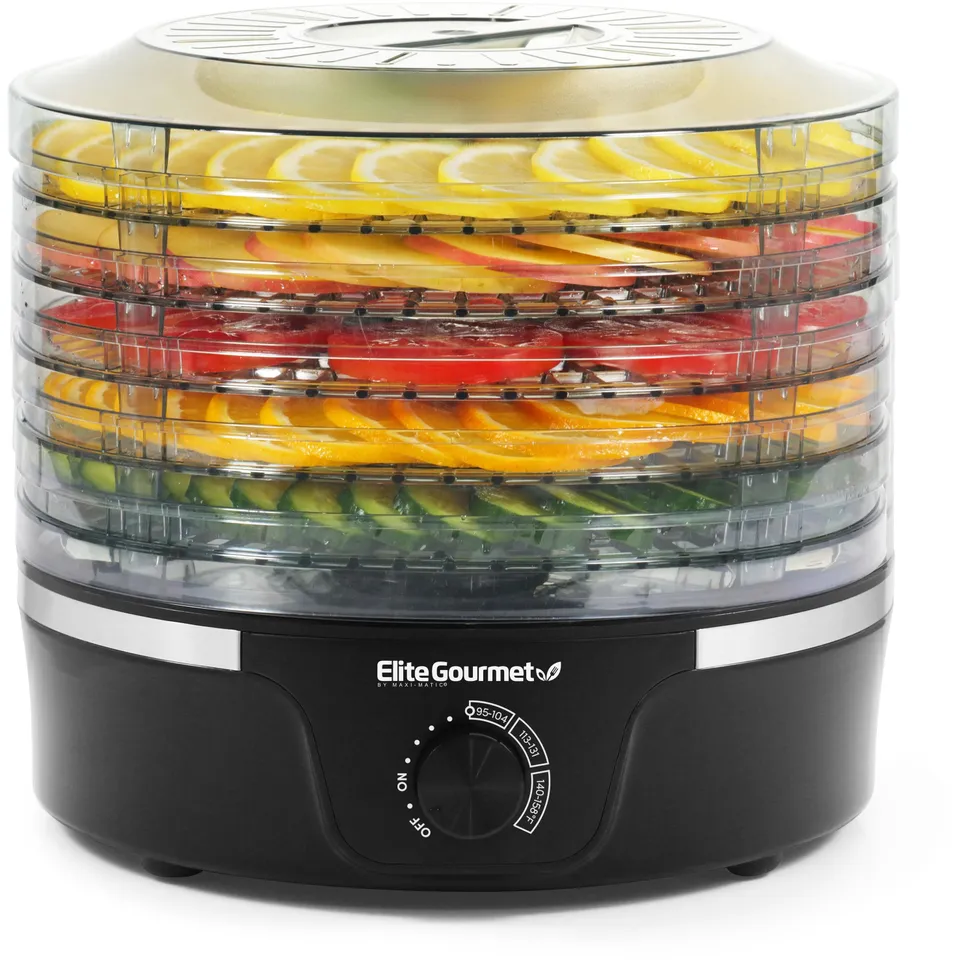 elite-gourmet-d-rrautomat-5-etagen-350-w-verstellbar image 1