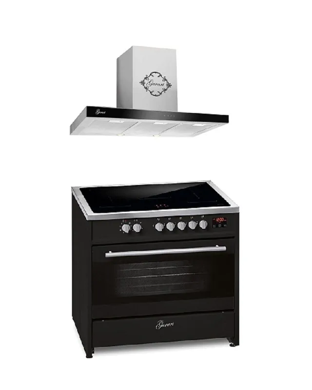 gurari-e-913-bl-standherd-90cm-induktion-mit-haube-f-462-is image 1