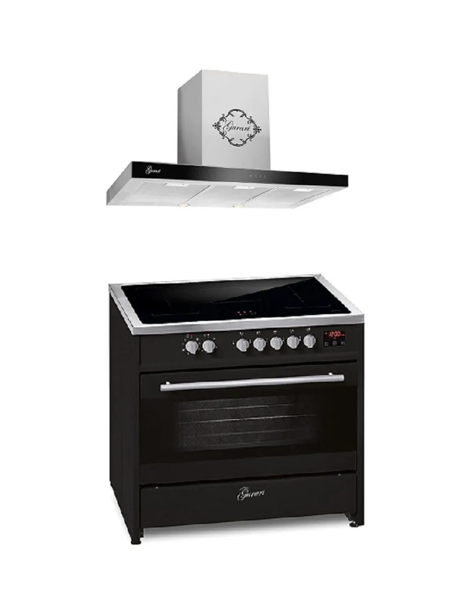 gurari-e-913-bl-standherd-90cm-induktion-mit-haube-f-462-is image 1