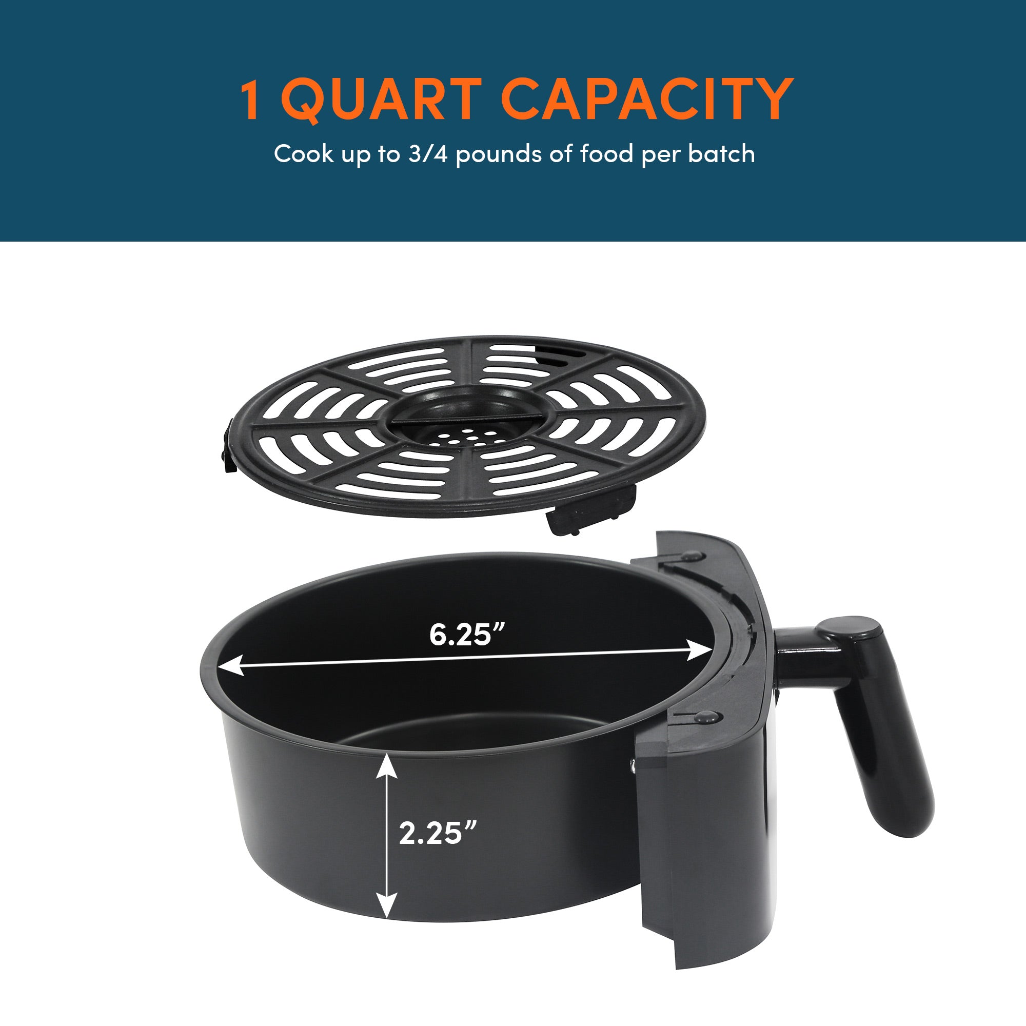 elite-gourmet-air-fryers-hei-luftfritteuse-1-1-qt-schwarz image 4