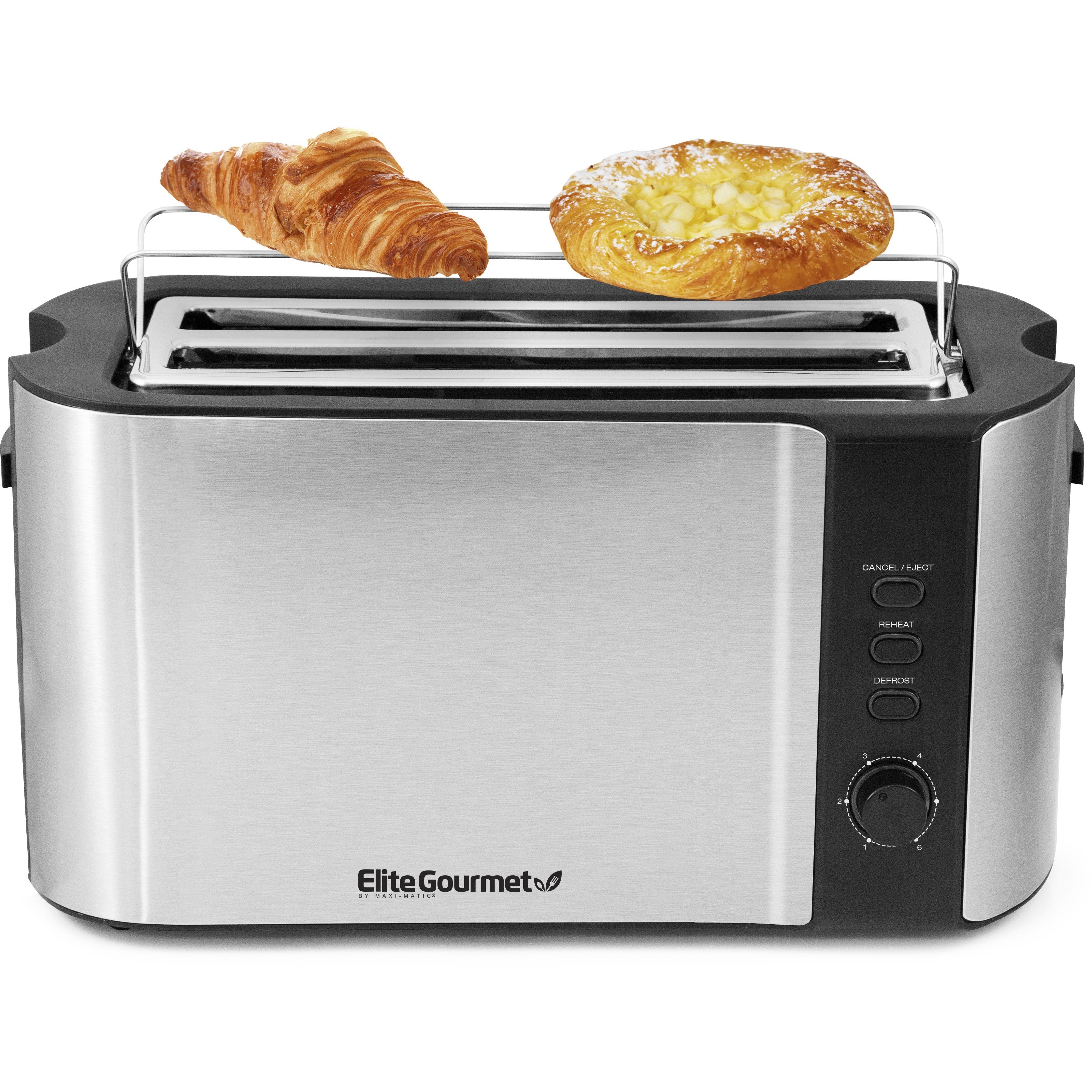 elite-gourmet-toasters-4-slice-long-slot-toaster-4-scheiben-edelstahl image 7