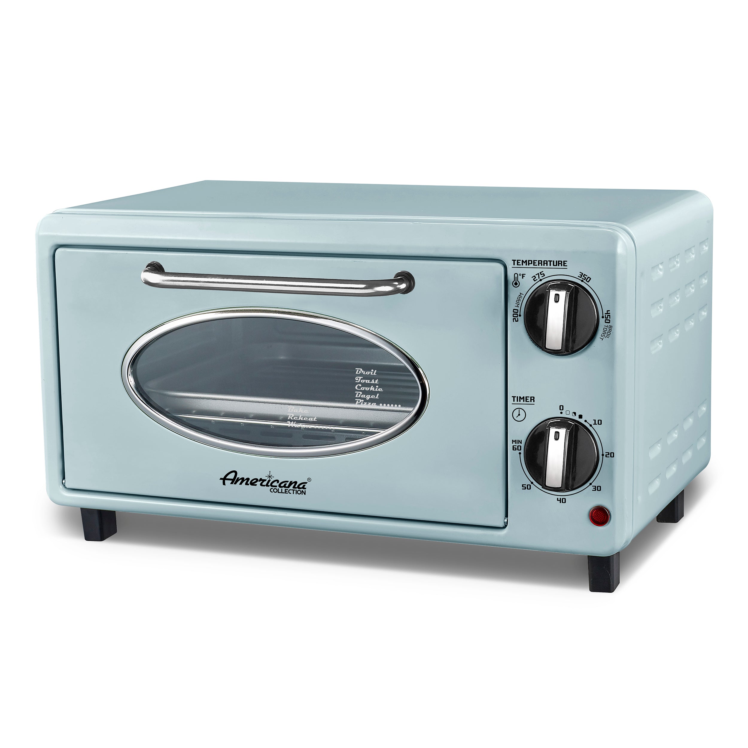 elite-gourmet-toaster-ovens-retro-mini-backofen-mint-1000-w image 1