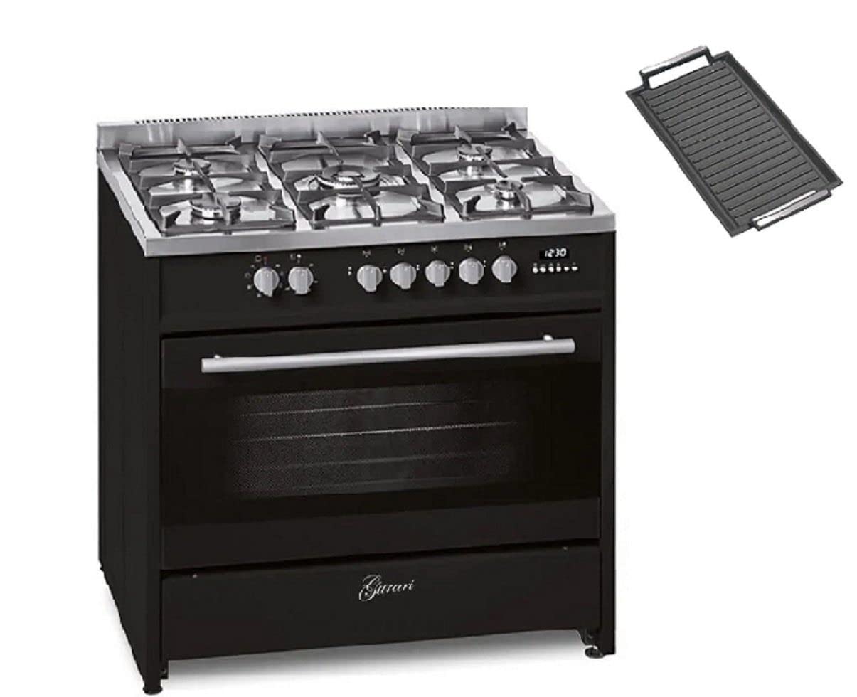 gurari-gch-e-911-bl-standherd-90-cm-gas-schwarz-121-l image 1