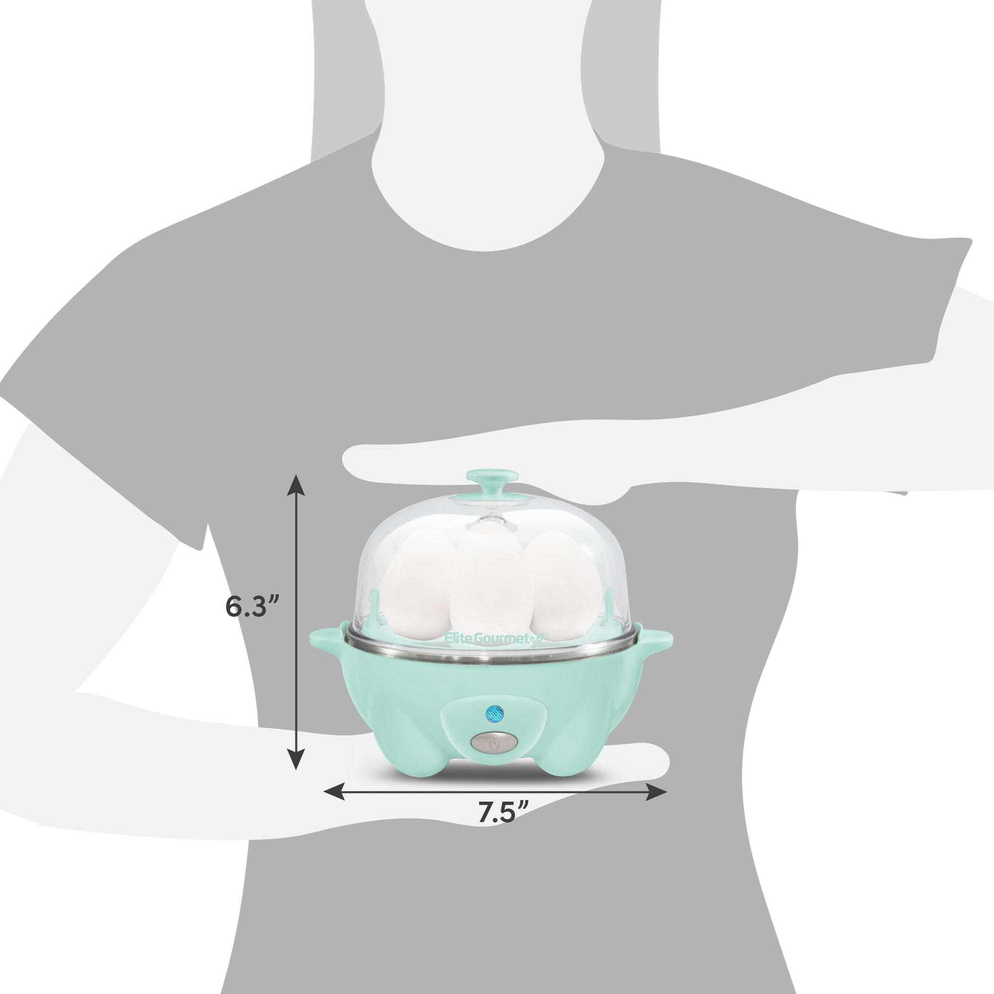 elite-gourmet-egg-cookers-7-eier-eierkocher-mit-pochiereinsatz image 6