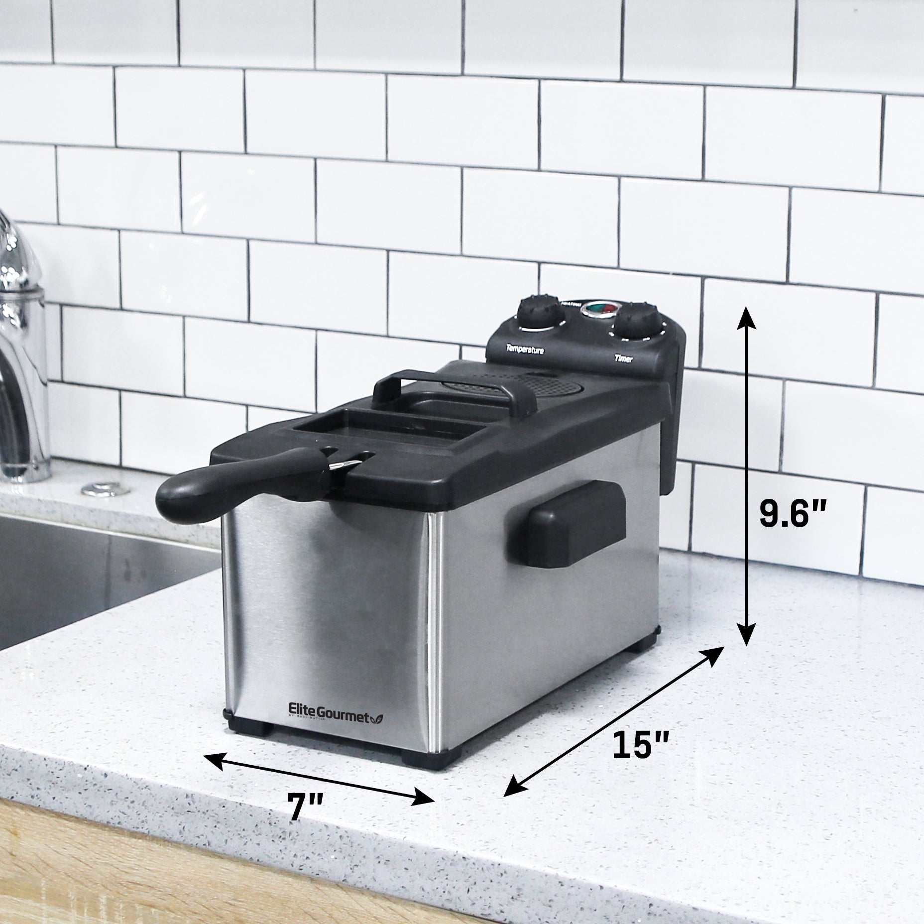 elite-gourmet-3-5-qt-fritteuse-edelstahl-mit-timer-30-min image 6