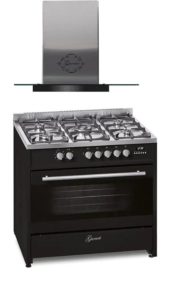 gurari-gch-e-911-bl-gas-standherd-90cm-mit-t-466-haube image 1