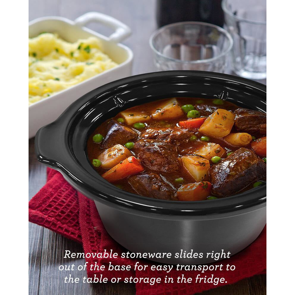 elite-gourmet-slow-cooker-2-qt-oval-lila-mit-glasdeckel image 7