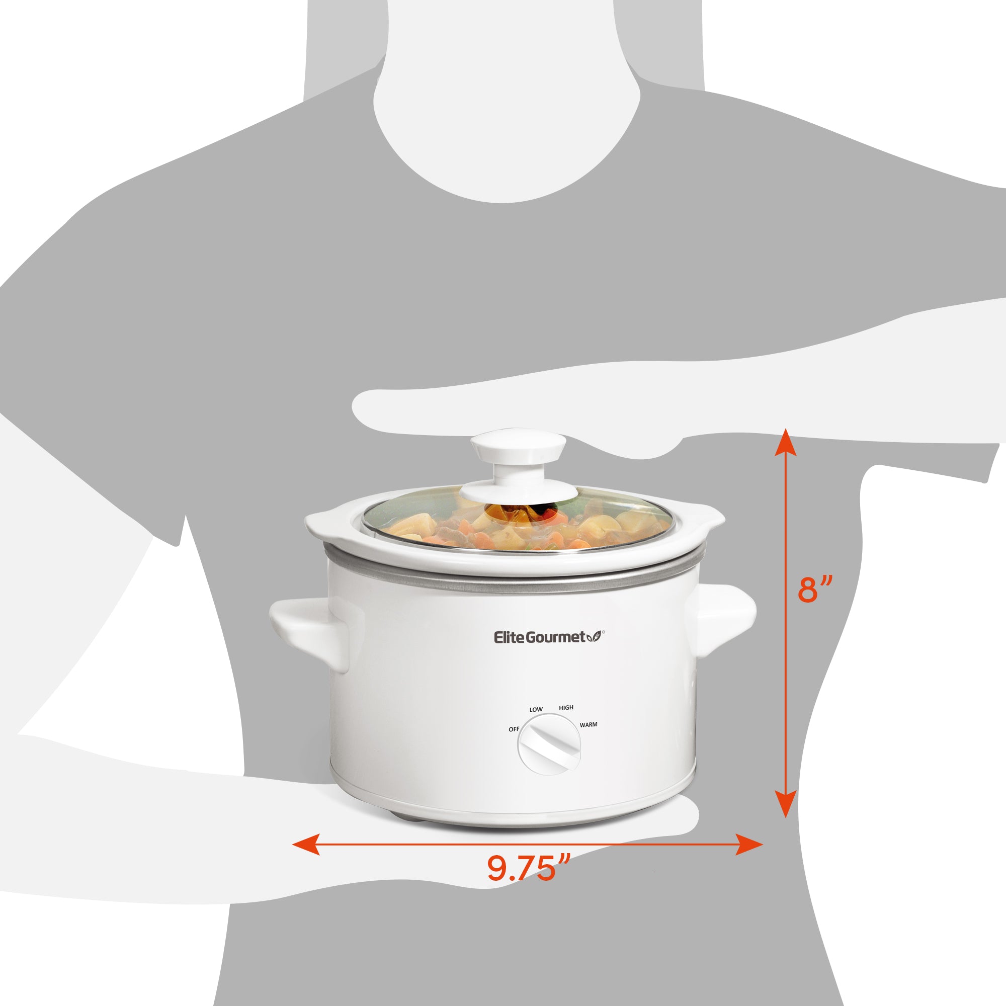 elite-gourmet-slow-cookers-1-5qt-slow-cooker-wei-mit-glasdeckel image 6