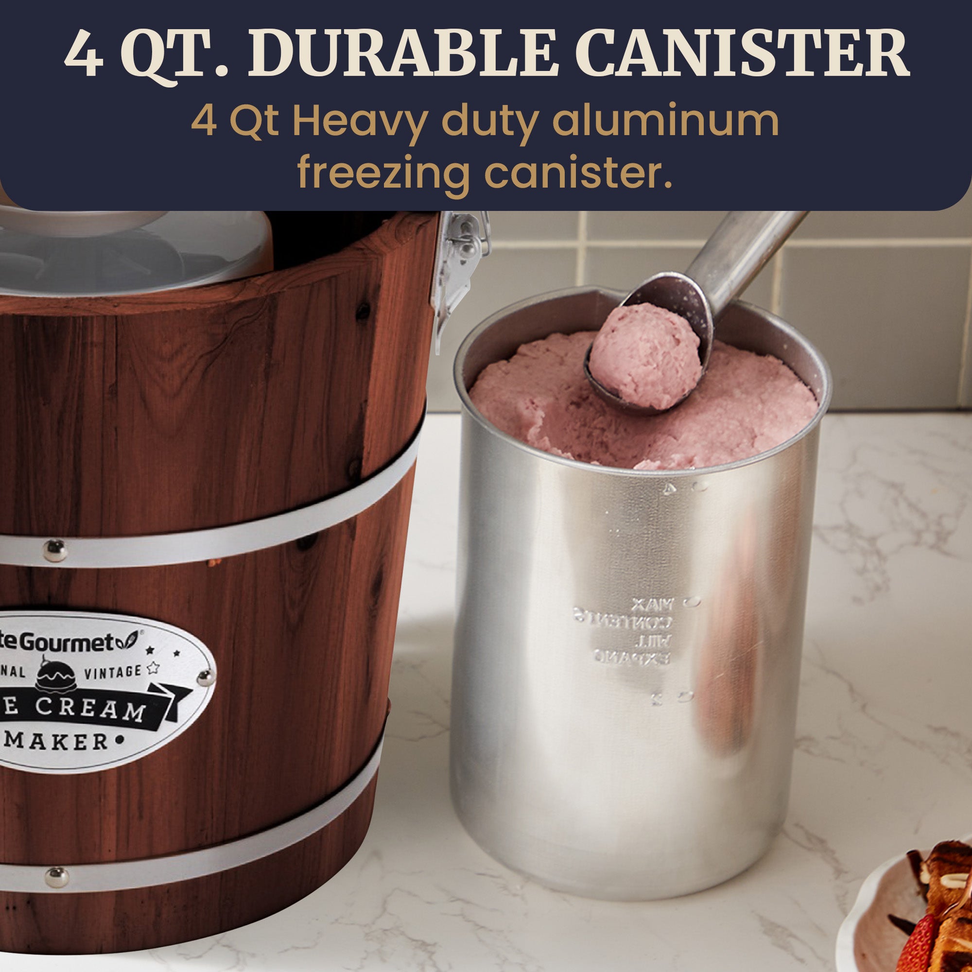 elite-gourmet-ice-cream-makers-4-qt-eismaschine-motor image 5