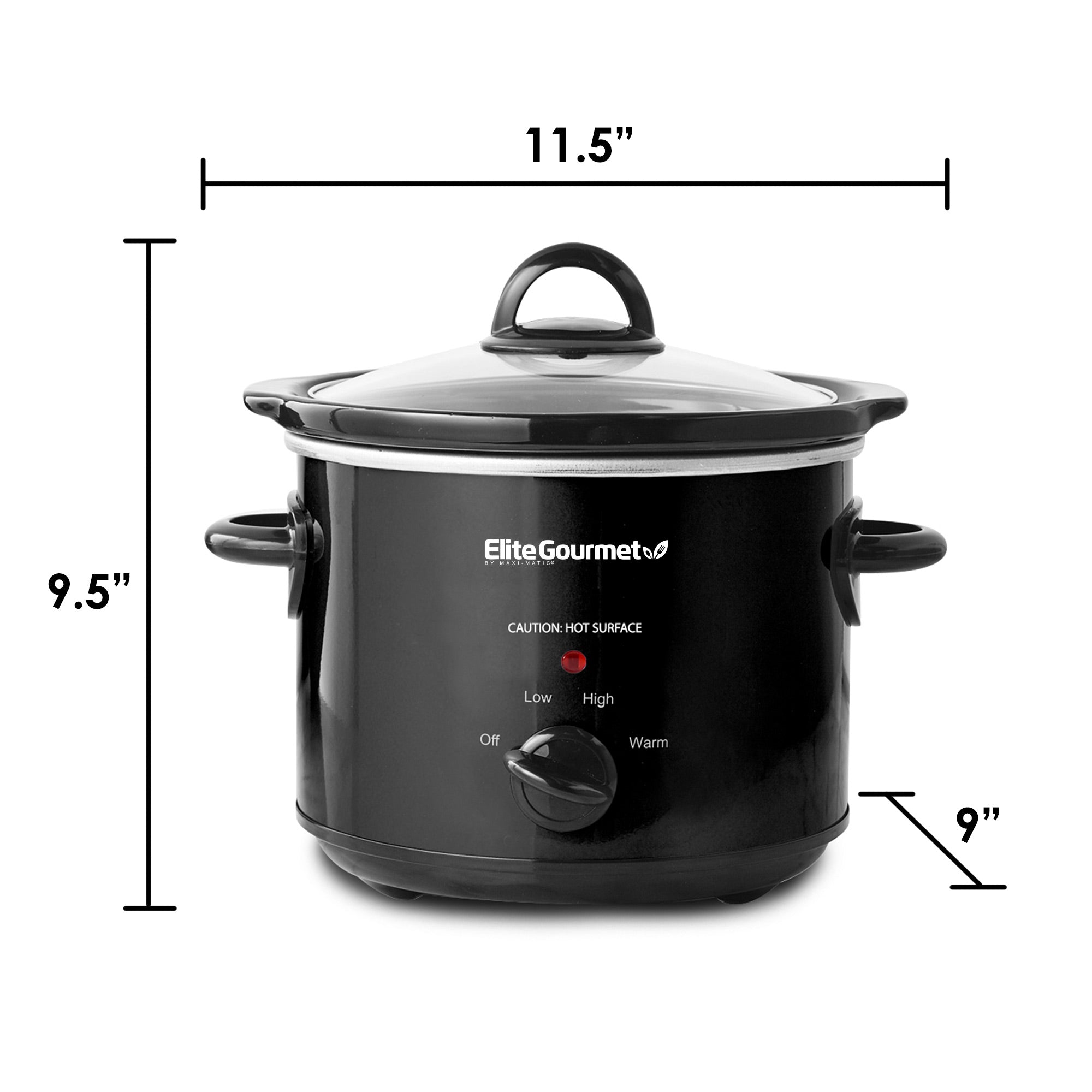 elite-gourmet-slow-cookers-3qt-slow-cooker-2-8l-edelstahl image 3