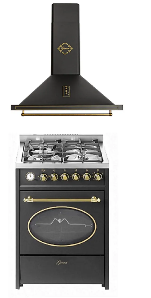 gurari-gch-g-614-bl-gas-standherd-set-60-cm-mit-haube image 1