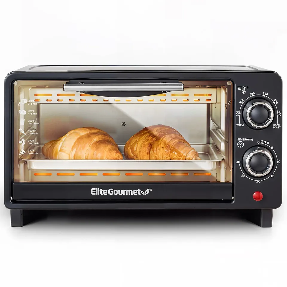 elite-gourmet-4-slice-toasterofen-mini-backofen-wei-800-w image 1