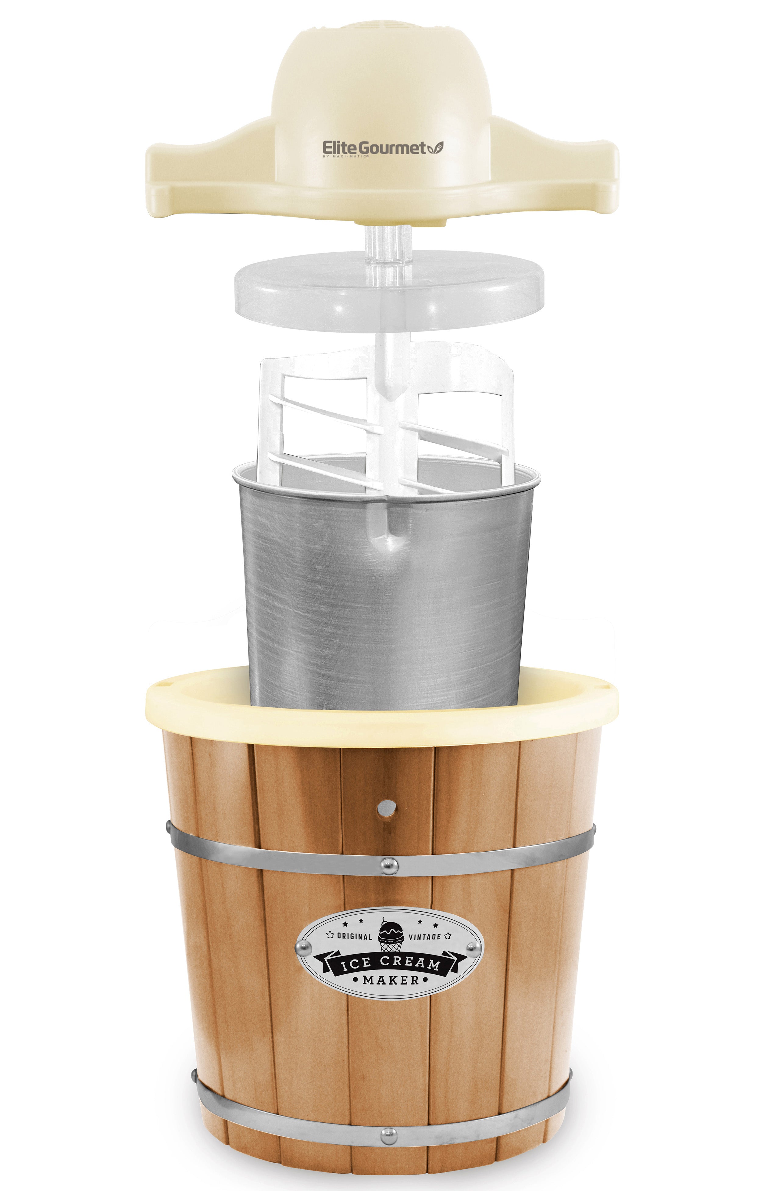 elite-gourmet-4-qt-eismaschine-speiseeisbereiter-3-8-l-holz image 3