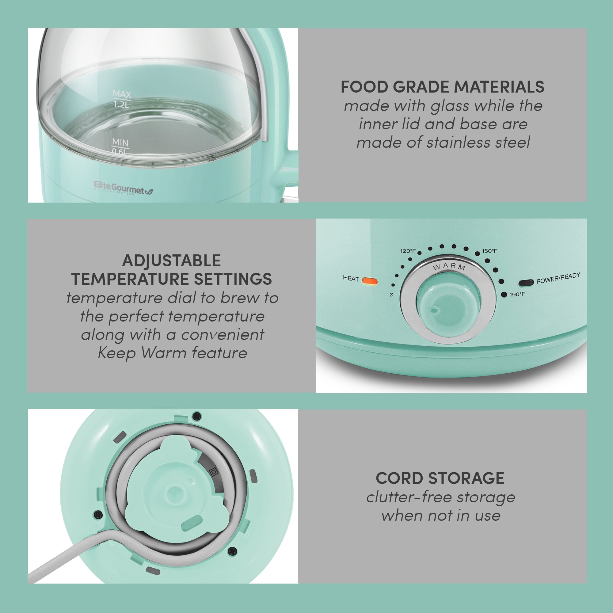 elite-gourmet-electric-kettles-wasserkocher-glas-1-2-l-temperatur image 5