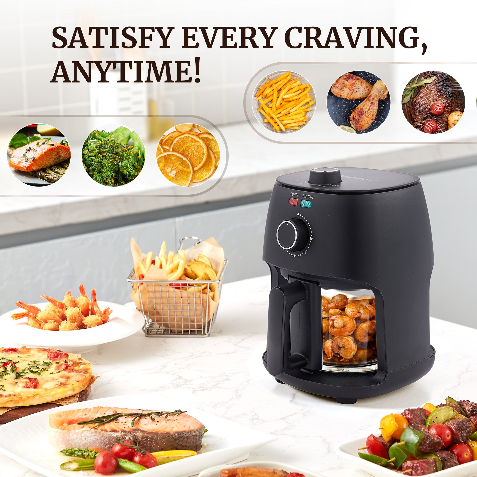 elite-gourmet-air-fryers-2-3qt-glas-hei-luftfritteuse-2-3l-keramik image 7