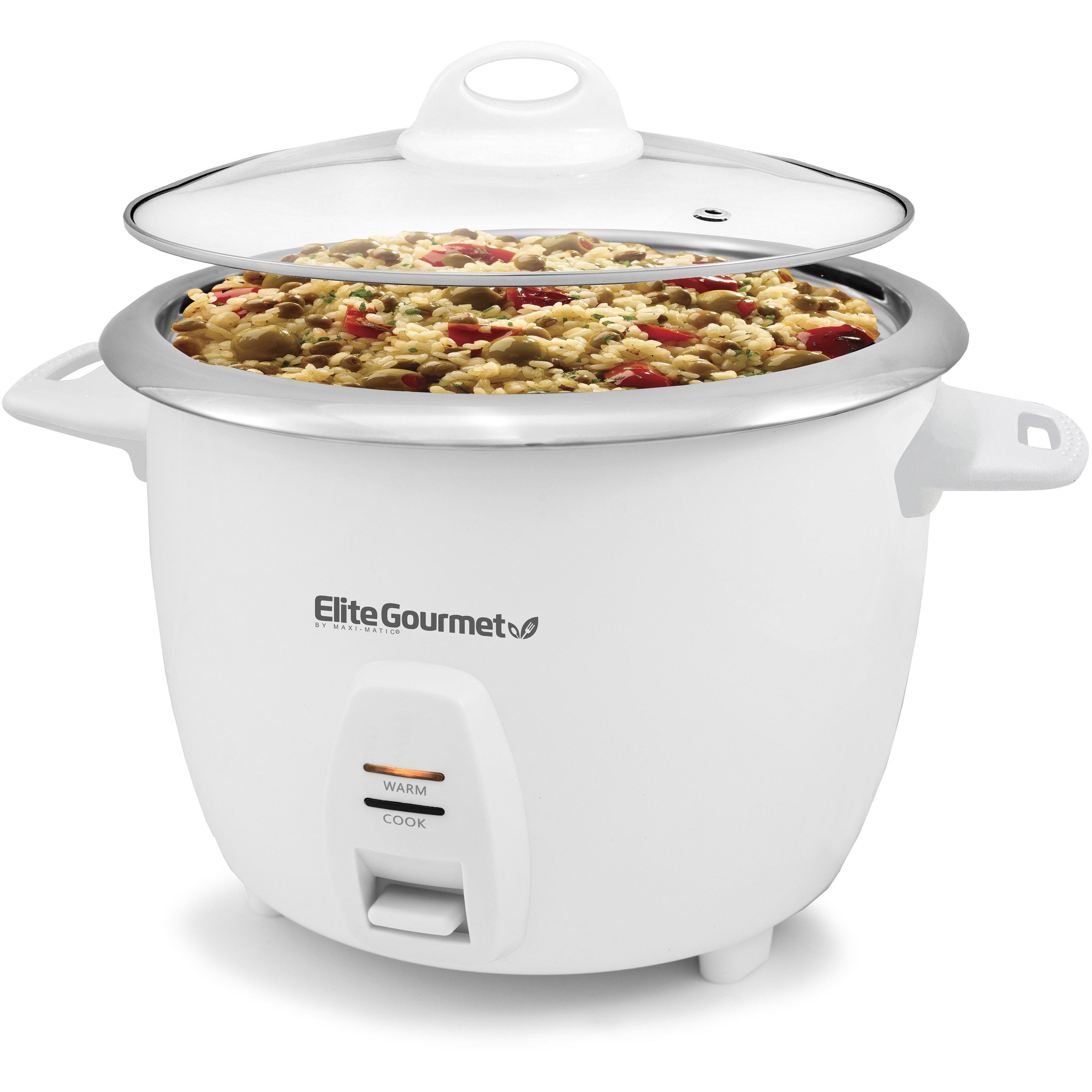 elite-gourmet-erc-2010-reiskocher-10-cups-schwarz-edelstahl image 1