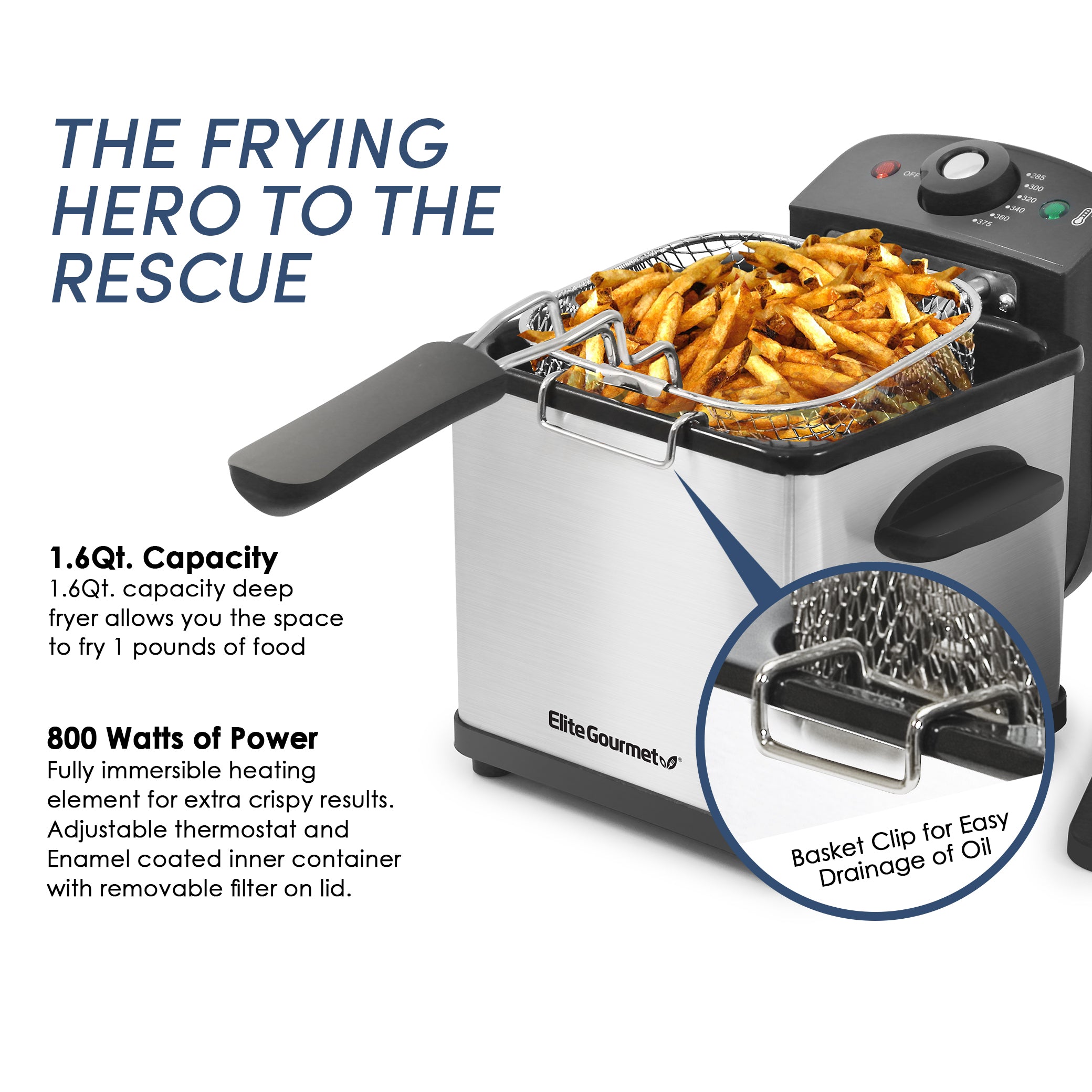 elite-gourmet-deep-fryers-1-6qt-friteuse-edelstahl image 3