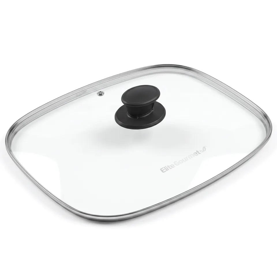 elite-gourmet-eg-6203-glasdeckel-ersatz-f-r-elektropfanne image 1